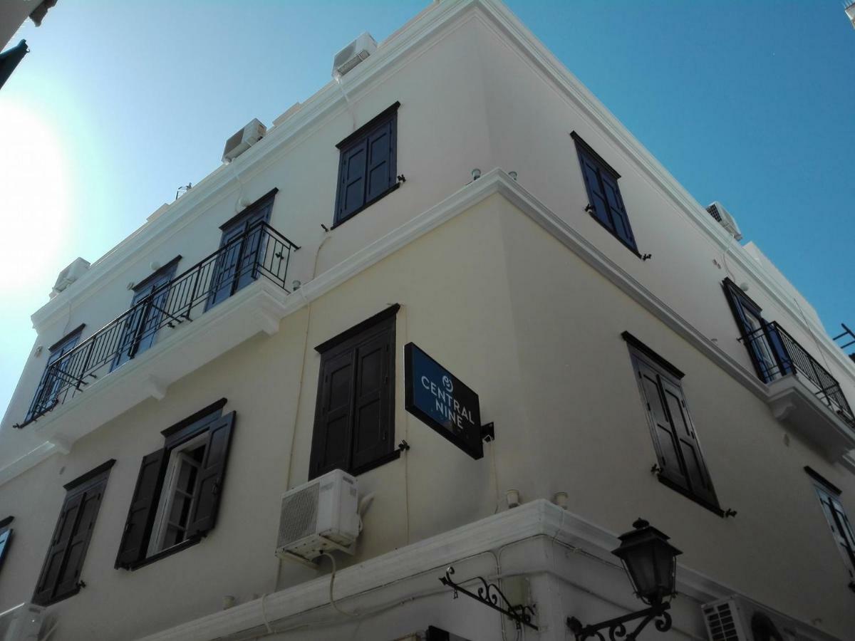 Central 9 Rooms Ermoupoli Exterior foto